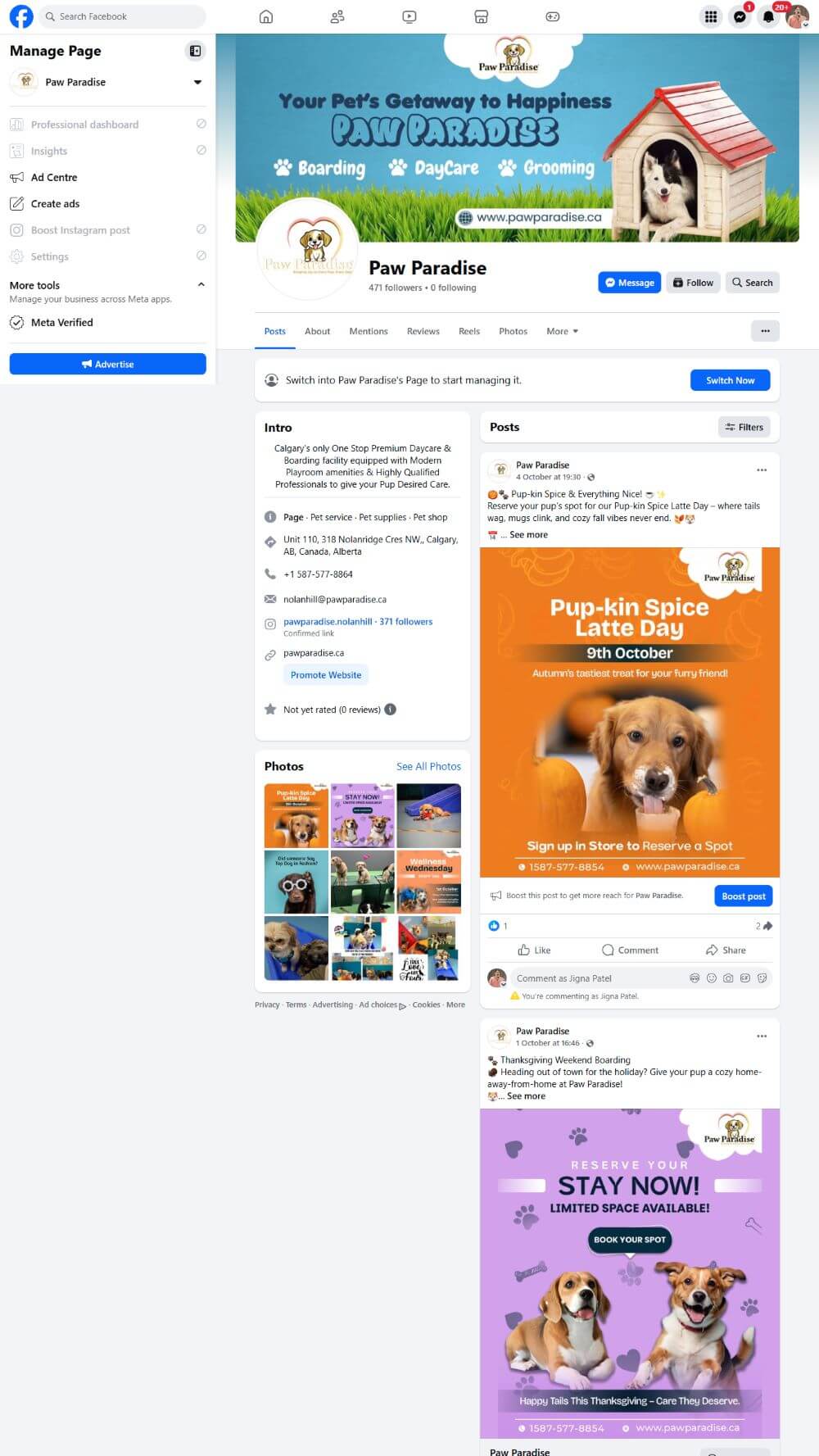 social media design